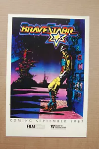 Bravestarr Show Lobby Card Size TV Show Promotional Poster - Picture 1 of 1