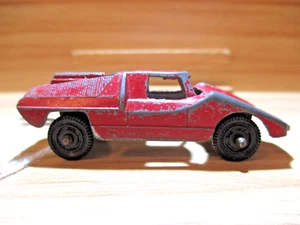 TootsieToy Midgets Fiat Abarth 1974-'79 Vintage Red & Gray Diecast Toy Racecar - Picture 1 of 21