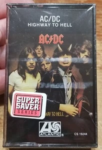 (NOS) AC/DC - HIGHWAY TO HELL Cassette 1979 Atlantic - NEW SEALED - CS 19244 - Picture 1 of 11