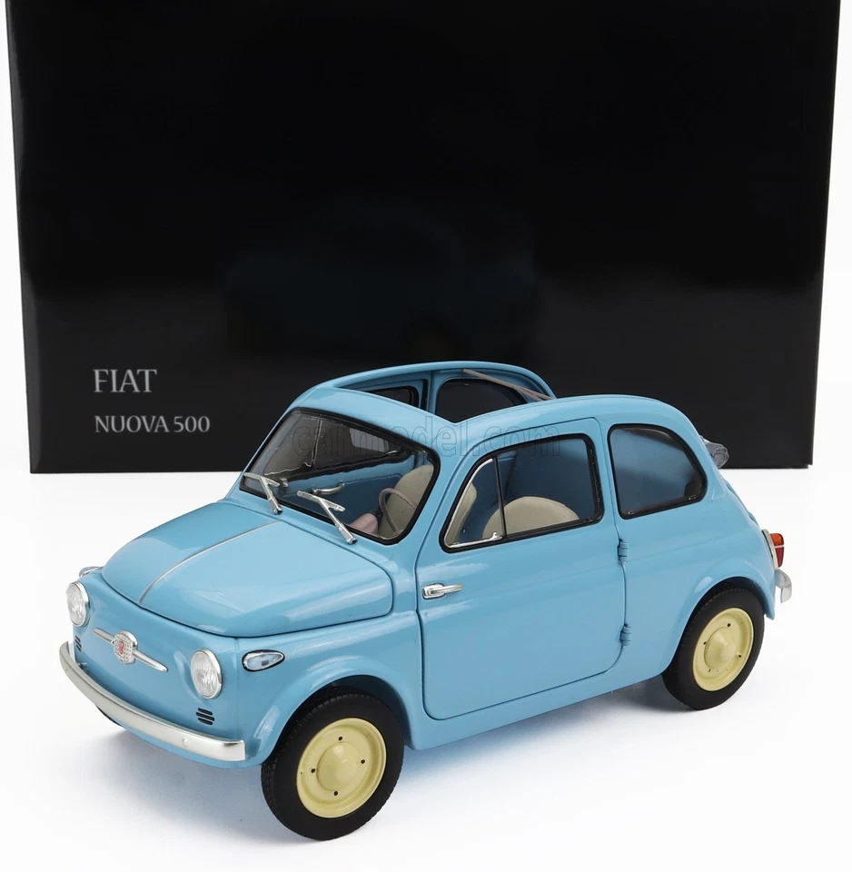 1/18 KYOSHO - FIAT - 500 D CABRIOLET OPEN 1960 08966LB - Immagine 1 di 1