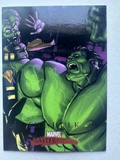 THE HULK 2008 Upper Deck MARVEL MASTERPIECES Series 2 Base Set Card #34