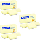 6539YW Self-Stick Notes, 1 1/2 X 2, Yellow, 100-Sheet (Pack of 36)