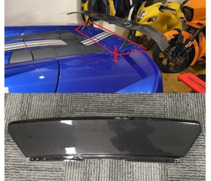Carbon Fiber Rear Spoiler Base Deck Lips Fit For Lamborghini Huracan Lp610 Lp580 - Picture 1 of 6