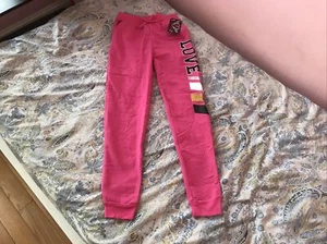 girls Casual Love pants size 14 /16 Pink Colored - Picture 1 of 2