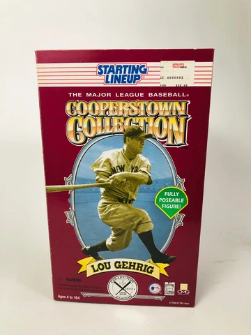 LOU GEHRIG NEW YORK YANKEES 1996 COOPERSTOWN STARTING LINEUP FULL FIGURINE SLU Cover