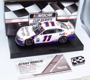 1:24 ACTION 2020 #11 FEDEX DELIVERING STRENGTH DARLINGTON RACE WIN DENNY HAMLIN - Picture 1 of 8