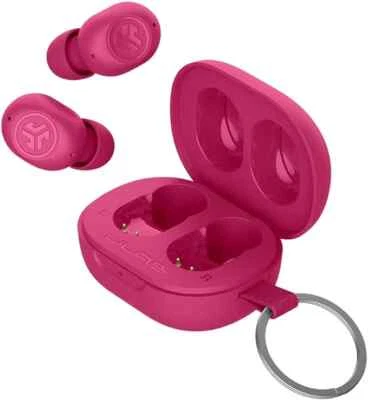 JLab JBuds Mini: True Wireless Bluetooth Earbuds - Pink