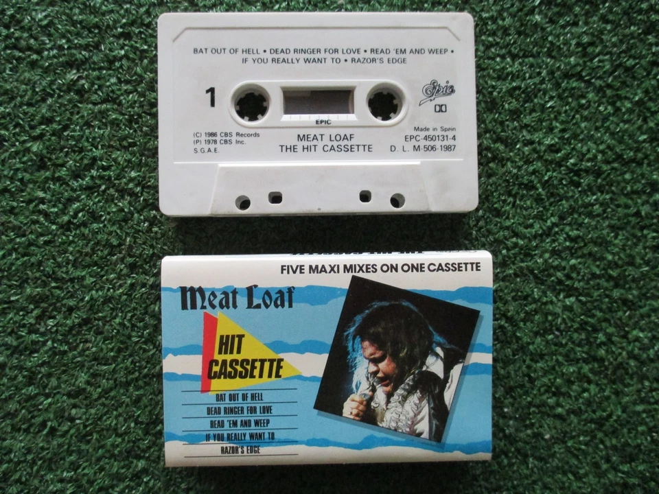 MEAT LOAF **The Hit Cassette** ORIGINAL 1987 Spain NO LP - Image 1 of 1
