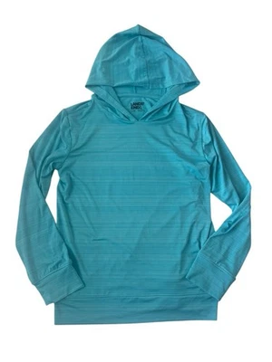 NUEVO SIN ETIQUETAS LANDS' END Niños Manga Larga Pequeño 7-8 Capucha Nadar UPF 50 Protector contra Erupciones #5730 Foto 1 de 4