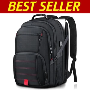 Business Travel Backpack: 50L Capacity, USB Charging and Organized Compartments - Picture 1 of 9