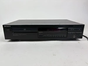 Reproductor de CD Sony CDP-297 de colección disco único, hecho en Japón, PROBADO - Imagen 1 de 9