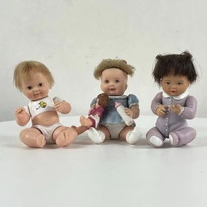 Bandai Tiny Blessings Kris Puppenhaus Puppe 3" bewegliche Figur Lot 1987 Babys Baby - Bild 1 von 8