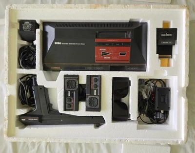 Sega Master System 3-D Console Set with 15 games (all tested & playable) - Image 1 of 4