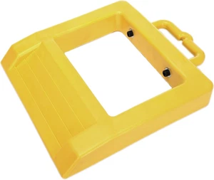 1 Pack Pallet Truck Chock Heavy Duty Pallet Jack Stopper 14.2" Length X 11.6" Wi - Foto 1 di 12