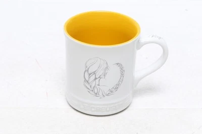 Le Creuset Zodiac Virgo White Yellow 400ml Coffer Mug