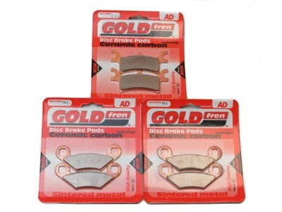 Pastilhas de freio dianteiras e traseiras para Polaris 250 Trail Blazer 2005-2006 - Imagem 1 de 3