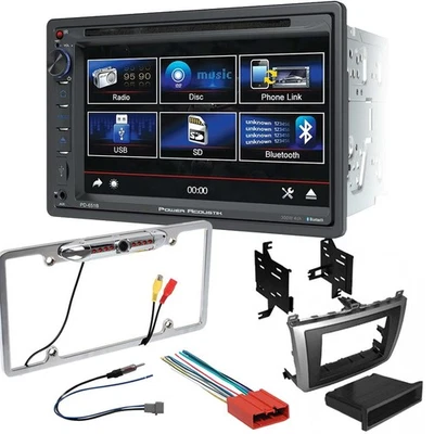 POWER ACOUSTIK PD-651B For 2009-2013 Mazda 6 PD-651B 7" CD/DVD Bluetooth AM/FM Radio Car Stereo w/CAM