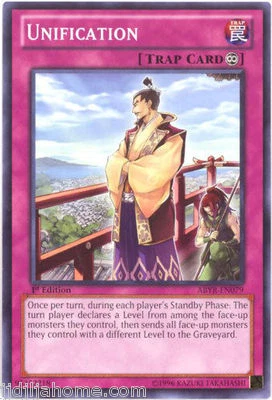 ABYR EN079 1ST ED 3X UNIFICATION COMMON CARDS - Image 1 of 2