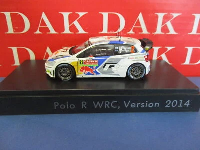 Die cast 1/43 Modellino Auto Volkwagen Polo R WRC Rally MonteCarlo 2014 Latvala - Immagine 1 di 4