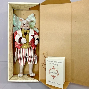 Mark Roberts Fairy Rabbit Salmon Edición Limitada con Caja Certificado de Autenticidad - Imagen 1 de 16