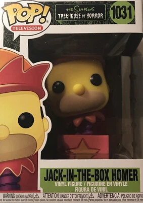 The Simpsons: Jack-in-the-Box Homer Pop! Vinyl Figure (No.1031) - Image 1 of 3