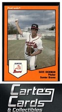 Dave Dickman 1989 ProCards Minor League Team Sets #1100  Sumter Braves