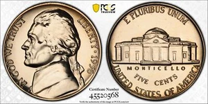 1956 5c Proof Jefferson Nickel PCGS PR 67 DDO FS-102 - Picture 1 of 3