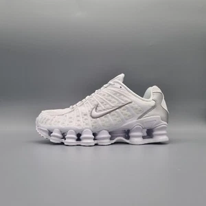 Nike Shox TL White Metallic Silver (Womens) - AR3566-100 - NUEVO/EMBALAJE ORIGINAL - Imagen 1 de 5