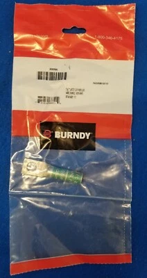 BURNDY YAD26M12E12 Ring Terminal, Bare, 2/0 AWG, 2/0 AWG 30XR86 - Image 1 of 3
