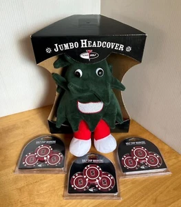 9 marcadores de fichas de golf Stanford + cubierta para la cabeza de mascota de árbol por Team Golf - nuevos en paquetes - Imagen 1 de 10