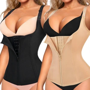 FAJAS REDUCTORAS COLOMBIAN WAIST TRAINER BODY SHAPER VEST FAJAS SLIMMING GIRDLE - Picture 1 of 18
