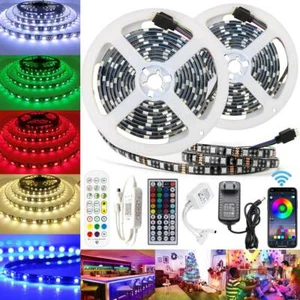 RGB LED Stripe Leiste Streifen 5050 Band Licht Leuchte Lichterkette 12V 1-30m - Bild 1 von 20