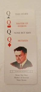 Gordon Dickson (Famous Author) Collectible Playing Cards - Picture 1 of 1