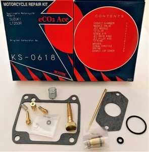 SUZUKI LT250R QUADRACER KEYSTER CARBURETOR REBUILD REPAIR KIT 1988 - 1992 - Bild 1 von 9