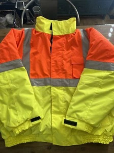 DSP Dicke Sicherheitsjacke isoliert #j3201 ANSI Klasse 2-3 Größe 3XL - Bild 1 von 7