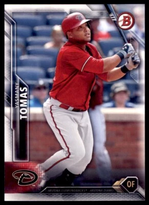 2016 Bowman Yasmany Tomas Arizona Diamondbacks #6 2097 - Image 1 of 2