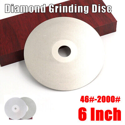 6  Diamond Coated Flat Lap Wheel Grinding Discs For Angle Grinder/Electric Drill • 9.66£