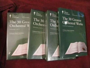 GREAT COURSES - 30 GREATEST ORCHESTRAL WORKS - CDs - Picture 1 of 1