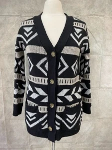 NOBO No Boundaries Women's Button Front Cardigan Size M (7-9) - Picture 1 of 6