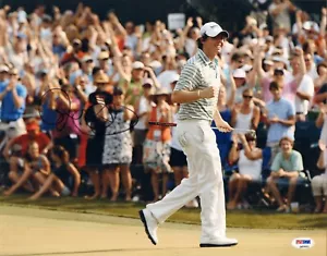 RORY MCILROY SIGNED AUTO'D 11X14 PHOTO PSA/DNA COA Q63821 BRITISH US PGA CHAMP - Picture 1 of 1