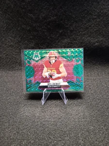 Nfl Panini Trading Cards Ben Sinnott 2024 GREEN Mosaic #287 RC, Commanders - Bild 1 von 2