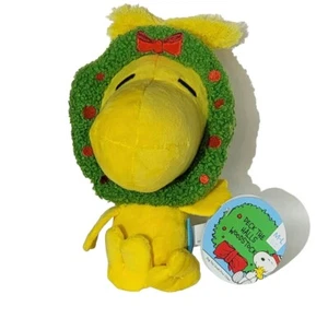 Barkbox Peanuts Holiday Deck The Halls Woodstock Crinkle Dog Puppy Toy M-L 20+lb - Picture 1 of 3