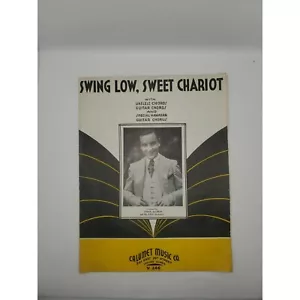Swing Low, Sweet Chariot copyright 1935 Calumet Music Co. spartiti musicali - Foto 1 di 3