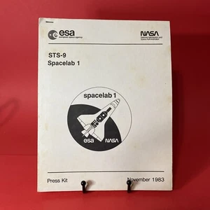 Rare vintage NASA STS-9 Spacelab-1 ESA Press Kit November 1983 - Picture 1 of 8