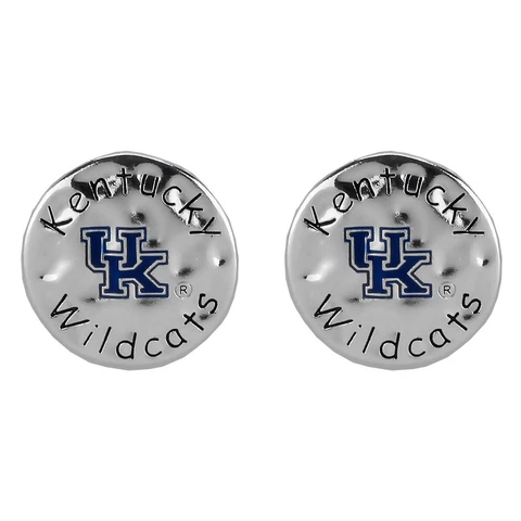 Kentucky Wildcats Eunice Circular Script Stud Post Earrings Cover
