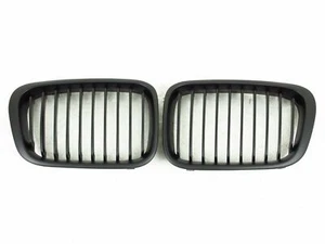 Fit for 1998-2001 BMW 3-series E46 4D Sedan Front Grille Grill Matte Black - Picture 1 of 2