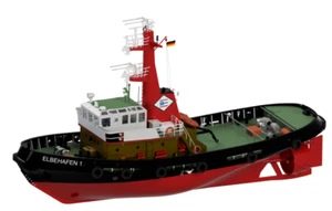 Krick Elbhafen 1 Eisbrecher Türkmodel in 1:50 Baukasten Krick 24558 Bausatz - Bild 1 von 1