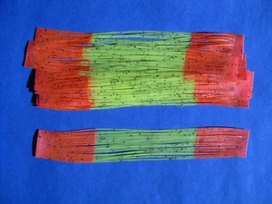 10 pestañas de silicona, tabla/punta naranja #206 señuelo de pescado material de aparejos de cebo giratorio - Imagen 1 de 1