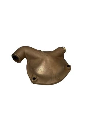 Cummins 3919906, Aftercooler Endcap, 90 Degree, w/ Flush Port, OEM - Image 1 of 4