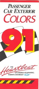 Chevrolet Corvette Camaro Caprice Bj 1991 Werksfarben Lackabplatzer Prospekt - Bild 1 von 2